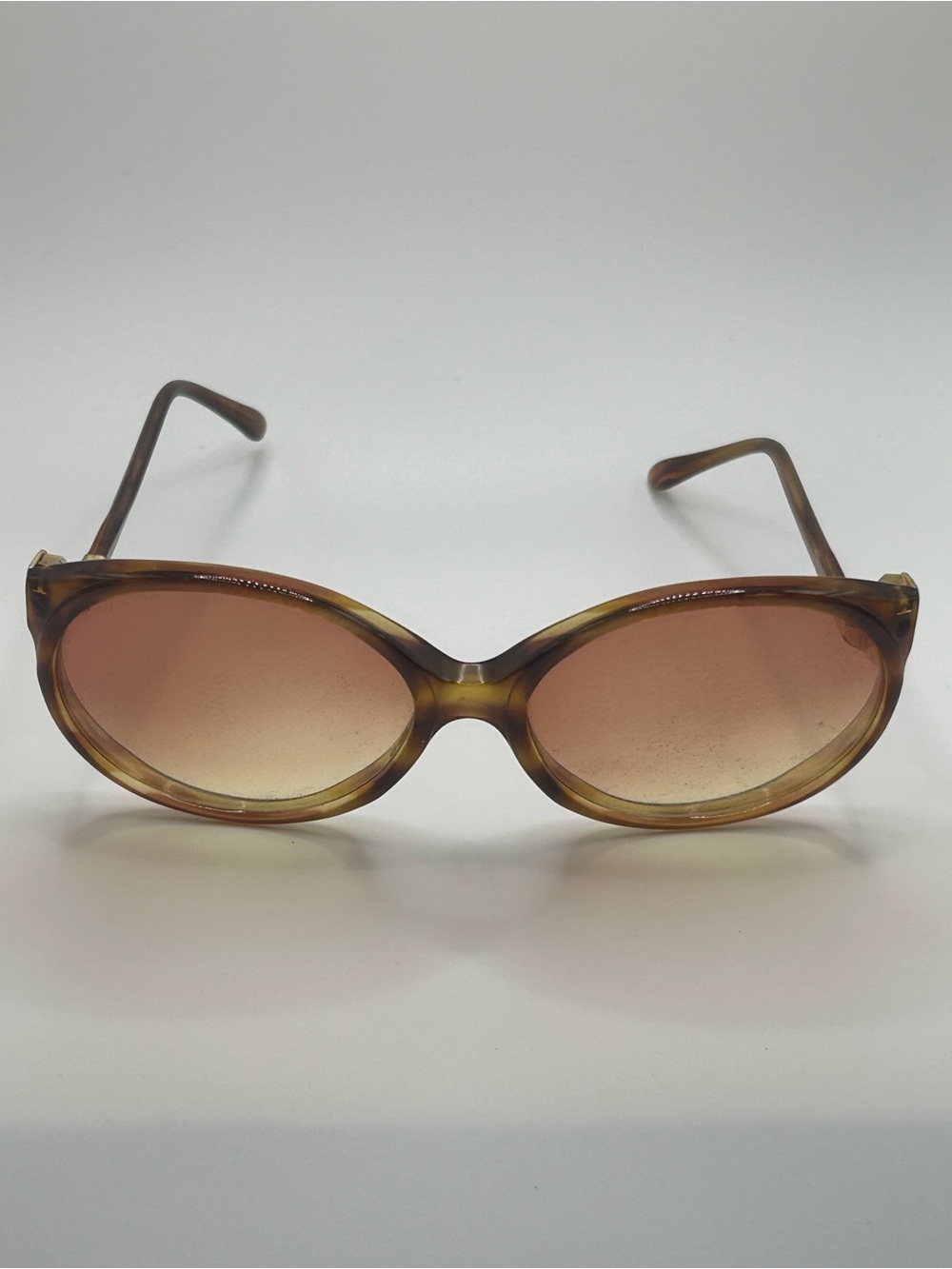 Vintage Rive Gauche by YSL Yves Saint Laurent Oversize Sunglasses Brown Selling